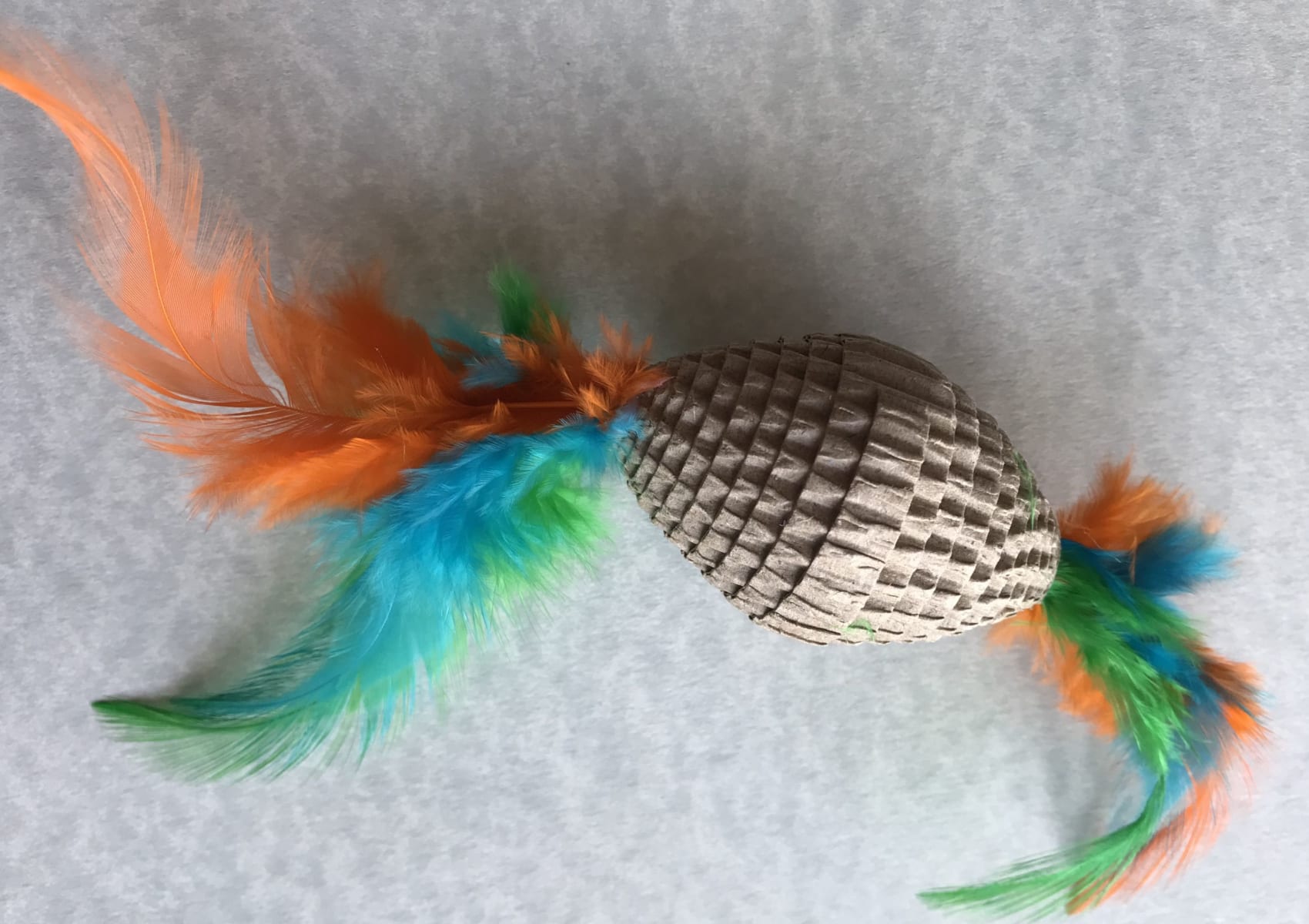 Egg feather cat toy on sale at Yorkshire Cat Rescue