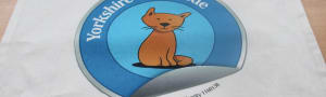 Exclusive Yorkshire Cat Rescue Logo Cotton Shopping Bag