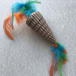 Radish feather cat toy on sale at Yorkshire Cat Rescue
