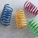 4 coloured springs cat toy on sale at Yorkshire Cat Rescue